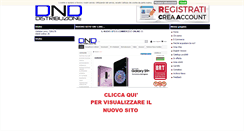 Desktop Screenshot of dndtelefonia.it